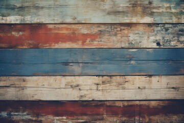 Obraz premium Vintage rustic wooden background with distressed paint