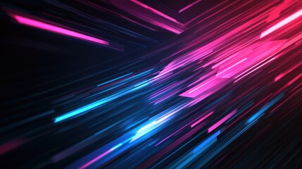 Modern abstract high speed colorful dynamic movement. AI generated images