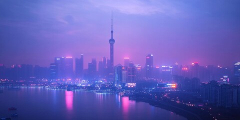 Fototapeta premium China Wind Energy Technology