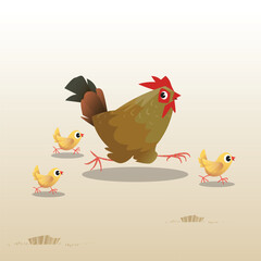 Cute wild animals collection Hand drawn vector illustration style flat design Concept for kids fashion textile print poster card sticker