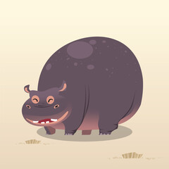 Cute wild animals collection Hand drawn vector illustration style flat design Concept for kids fashion textile print poster card sticker