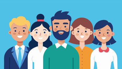 The staff is friendly and knowledgeable always available to assist and provide guidance to members.. Vector illustration