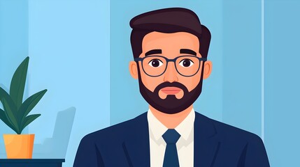 Banker Offering Financial Solutions to Clients in Professional Office Setting