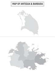 American Countries Geography Political map. Political map of country with capital, province or state capital, major cities and town.