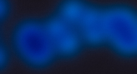 Blue color wave spots grainy gradient texture backdrop design, abstract colorful noisy, bright, shine, glowing gradient template, header, poster