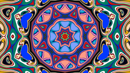 Pattern with flowers