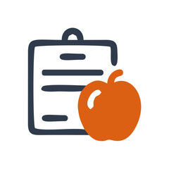 illustration of a apple