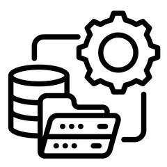 Data Management Icon