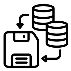 Save Data Icon