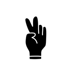 hand silhouette icon