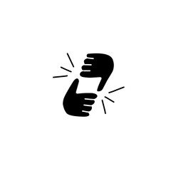 hand silhouette icon