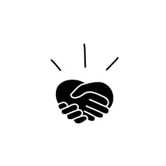 hand silhouette icon