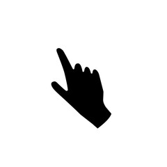 hand silhouette icon