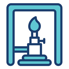 Bunsen Burner Icon