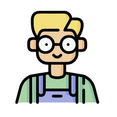 funny cartoon scientist