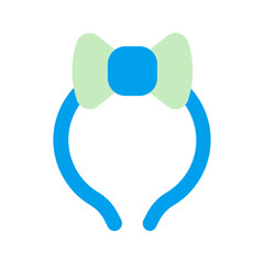 headband duo tone icon