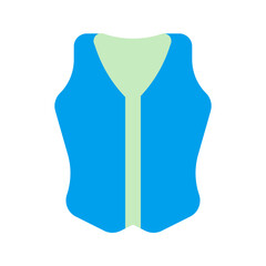 vest duo tone icon