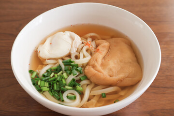 手作りきつねうどん