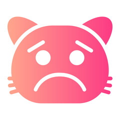 anger gradient icon