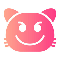 evil gradient icon