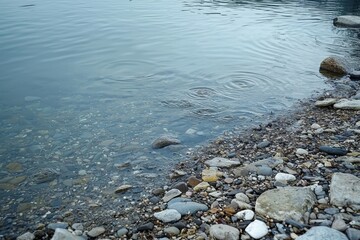 Obraz premium Water pollution in the environment 