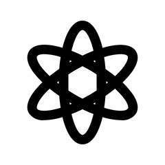 science glyph icon