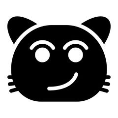 Fototapeta premium confusing glyph icon