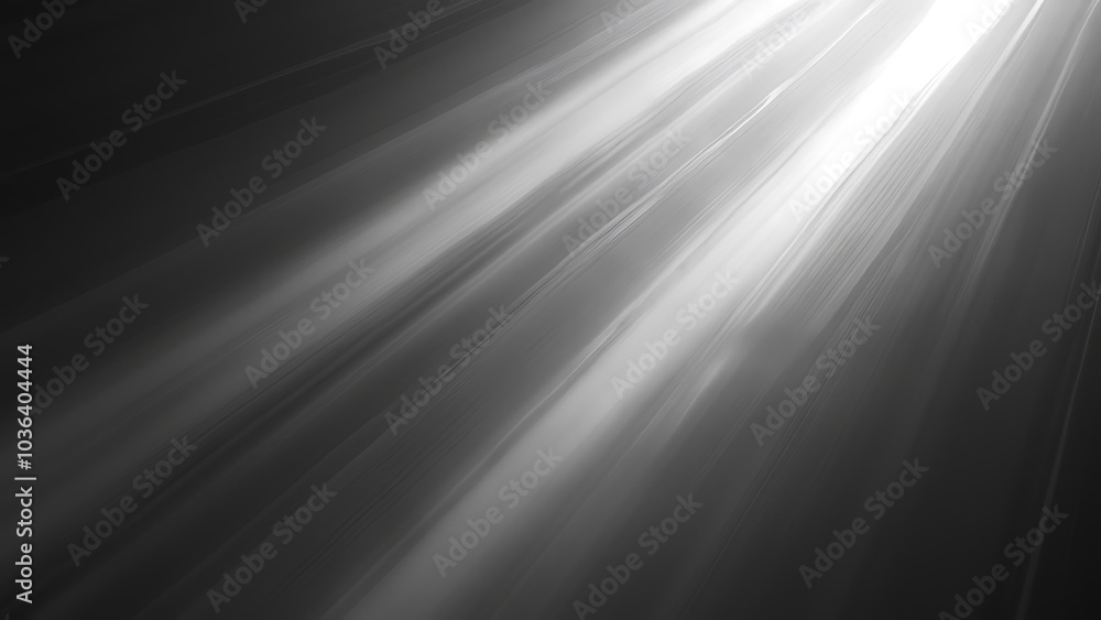 Poster elegant light rays pierce a dark background, creating a dramatic and mysterious atmosphere. ideal fo