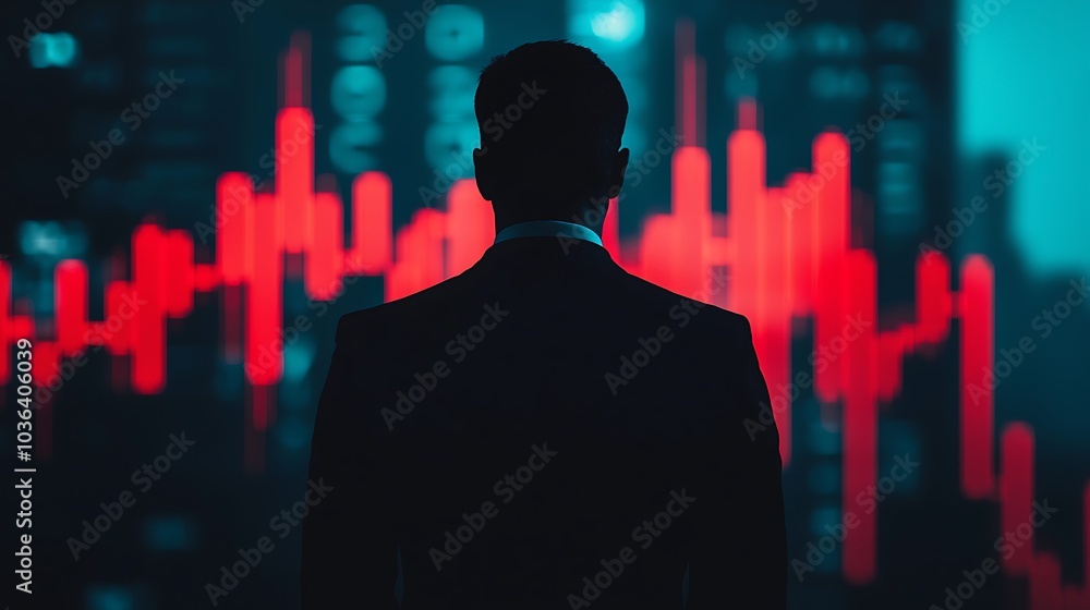 Poster exploring the intersection of finance and technology a professional's perspective on market trends a
