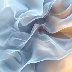 Obraz premium Abstract Blue and Orange Swirls