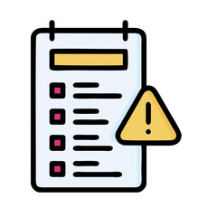 clipboard with calculator