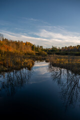 Beautiful autumn day in Fundy trail parkway