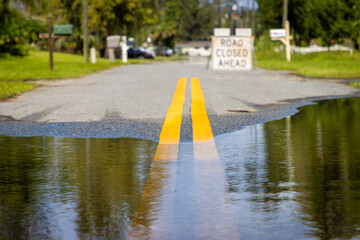 Road flooding