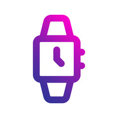 wristwatch gradient icon