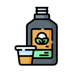 bottle and glass of beer