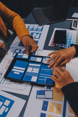 The designer team is designing the uxui system to make the uxui system work well on new phones and...