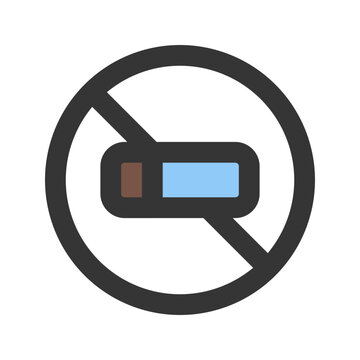 recommend clip art: no smoking outline fill icon