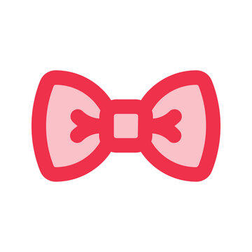 recommend clip art: bow tie outline fill icon