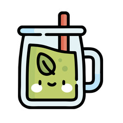 illustration of a bottle of water