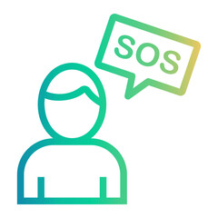 migrate Line Gradient Icon