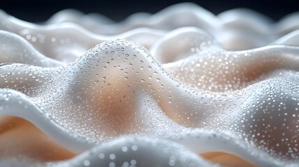 Ethereal Bubbles A Captivating Macro of Liquid Elegance