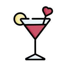 cocktail with a cocktail