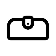 handbag line icon