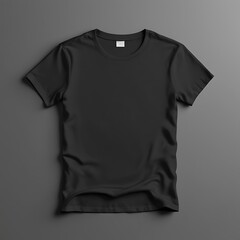 Tshirt mockup black