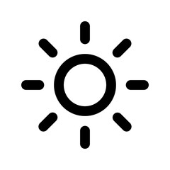 sun line icon