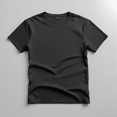 Black long sleeve tshirt mockup