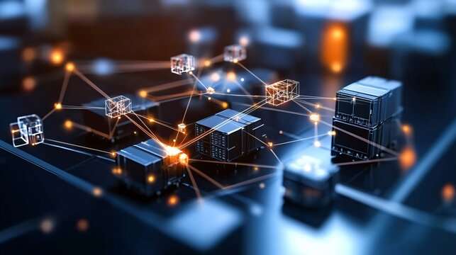 Secure Blockchain Logistics Network Tracking