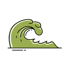 illustration of a apple with shadow