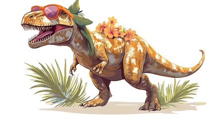 Fototapeta premium Cybernetic Dinosaur