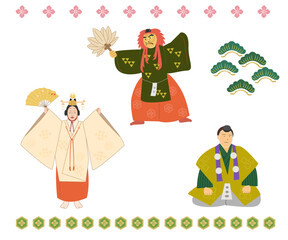 日本古典芸能　能　狂言